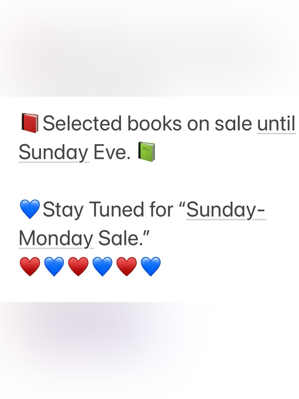 Book Sale